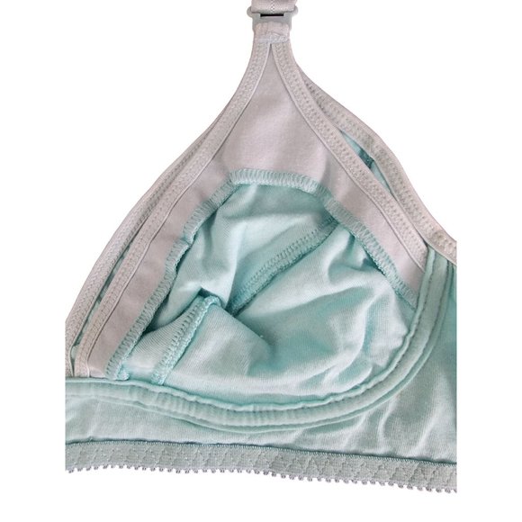 Belabumbum Soft Cup Nursing Bra Adjustable Straps Pastel Blue Medium NWT - Picture 8 of 10